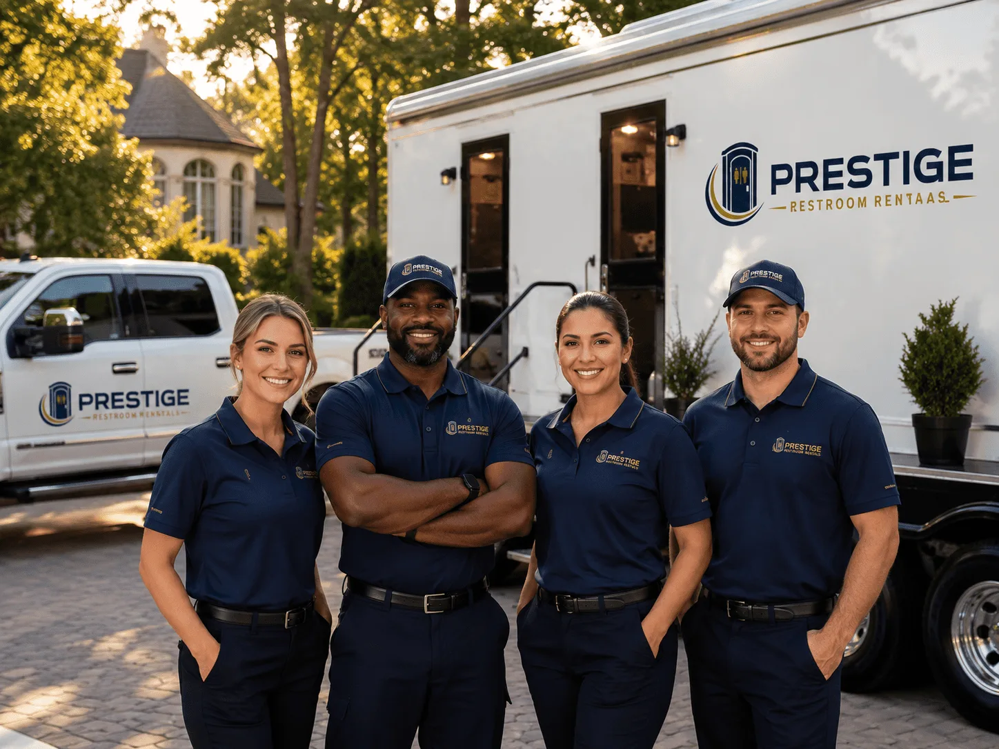 Trusted Luxury Portable Restrooms company in Grayson, LA